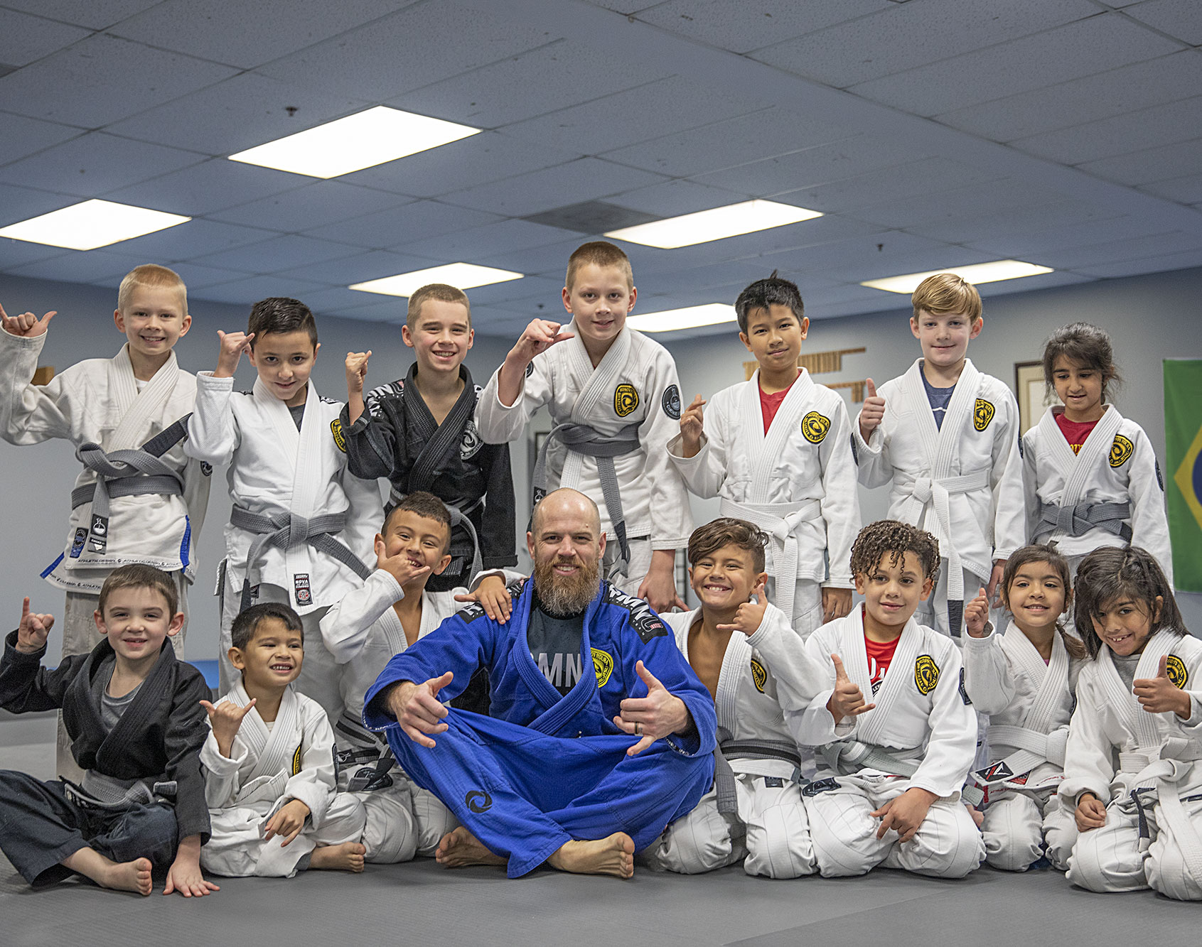 Kids BJJ program