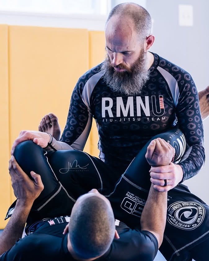 Submission grappling No-Gi class